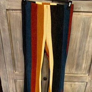 Striped hipster pants